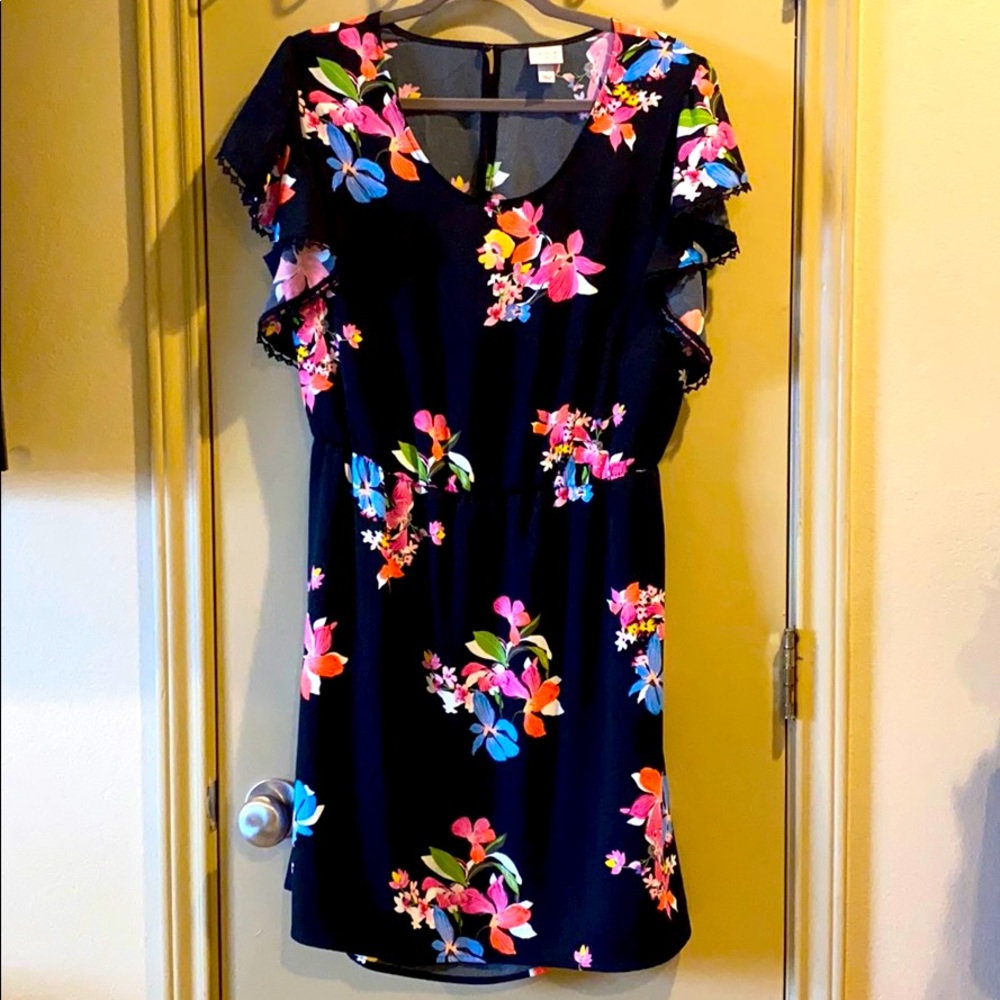 A New Day Bright Floral Dress